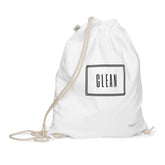 Clean Laundry Drawstring Cotton Travel Laundry Bag